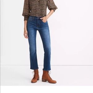 Madewell Cali Demi boot jeans size 25